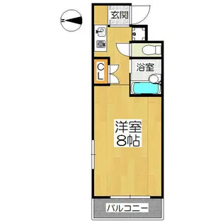 パンセ堀川【9階】の間取り