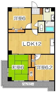 MNS天ヶ池【3階】の間取り