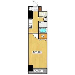 ブリリアンスITO【10階】の間取り