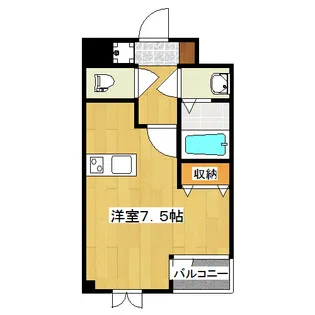 CASA FLUENTE【5階】の間取り