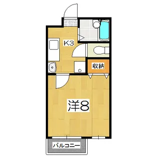 ナベル錦【3階】の間取り