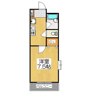 ベルコート96【2階】の間取り