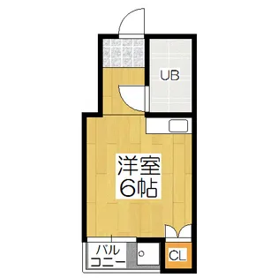 コスモプラザコマツ【3階】の間取り