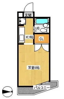 OKマンション【1階】の間取り