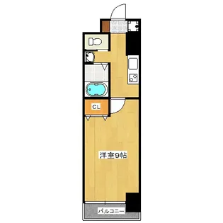 ブリリアンスITO【10階】の間取り