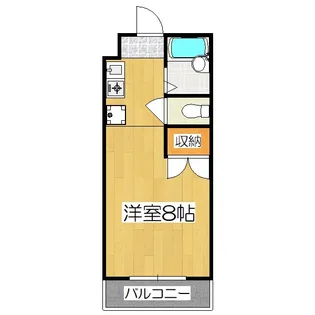 K’sOne【3階】の間取り