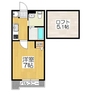 Stable三条大宮【2階】の間取り