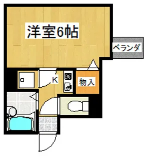 ZEST24【5階】の間取り