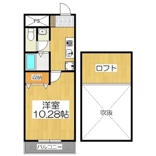 メディナ三条室町【10階】の間取り