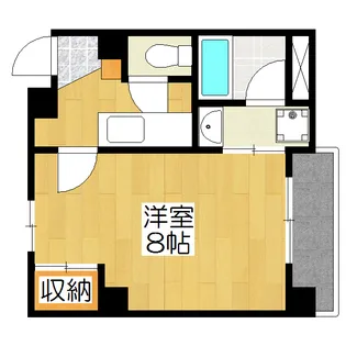 CROSS.BLD【5階】の間取り