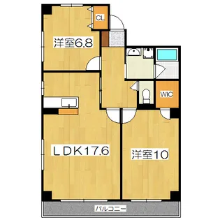 アパルトマン505【4階】の間取り