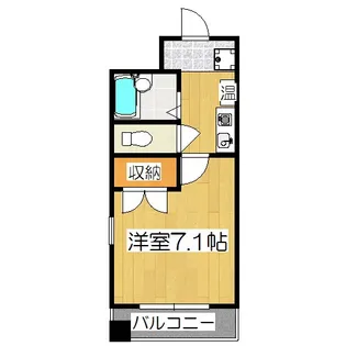 ソレイユ【5階】の間取り