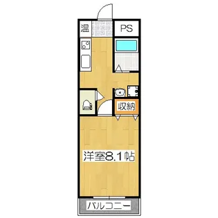 ZEST32【3階】の間取り