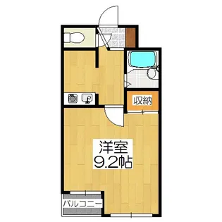 シャトレ・カルム【106号室】の間取り