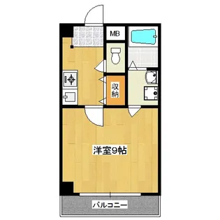 エテルノポッソ【1階】の間取り