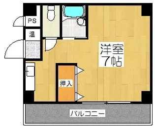 アンシャンテ滝村【3階】の間取り