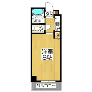 シカタセットビルディング【6階】の間取り