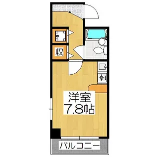 エイブル創久五条大宮【2階】の間取り