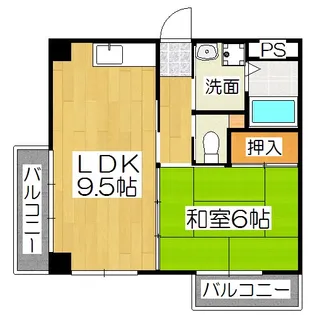 オアシス21【2階】の間取り