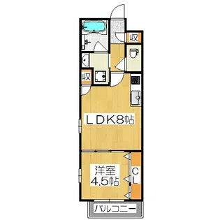 ベラジオ堀川今出川II【3階】の間取り