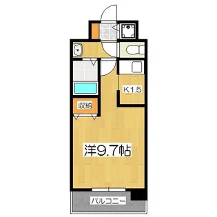 アスヴェル京都御所前II【3階】の間取り