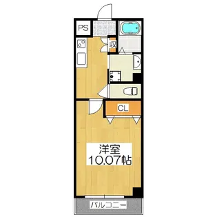メディナ烏丸御池【10階】の間取り