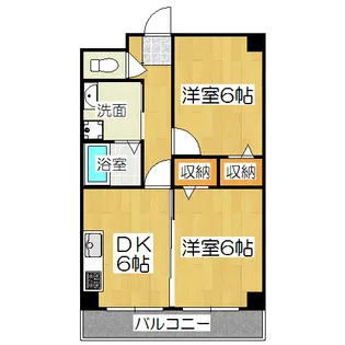 L・PATIO(エルパティオ)【4階】の間取り