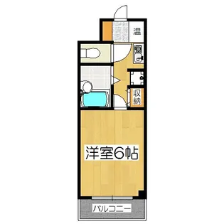 ZEST24【5階】の間取り