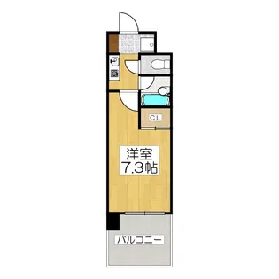 サンシティ四条西洞院【4階】の間取り