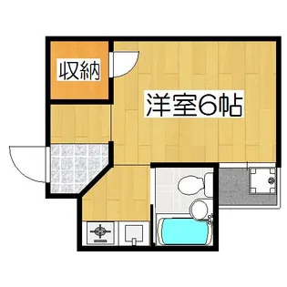 紅彩ハウス【3階】の間取り