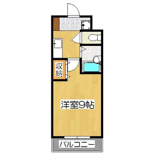 トゥルー西ノ京【1階】の間取り