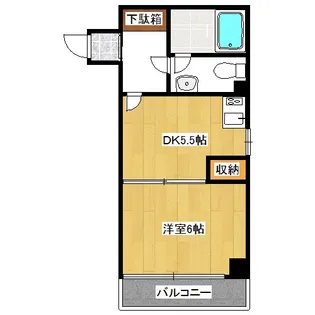 ドルフィンV【2階】の間取り