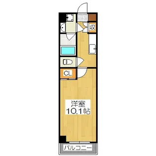 プラネシア星の子三条油小路【1階】の間取り