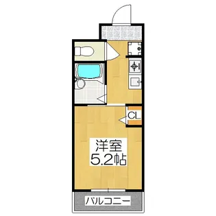 エクシード西院2【1階】の間取り