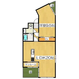 水琴庵【1階】の間取り