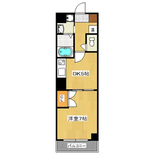 MG Hills四条河原町【6階】の間取り