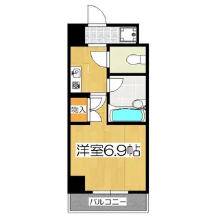 サンシティ四条西洞院【2階】の間取り