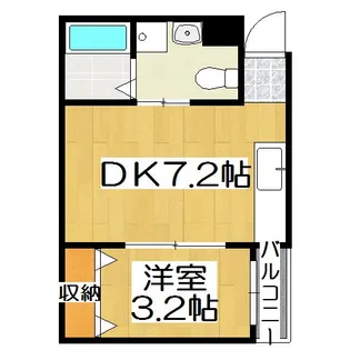 west9五条烏丸【2階】の間取り
