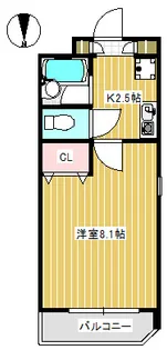 プレミール車道【3階】の間取り