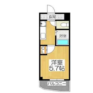 エクシード西院2【2階】の間取り