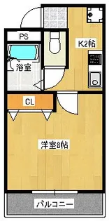シャルルーズ【3階】の間取り