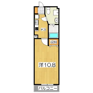 コモド二軒茶屋【1階】の間取り