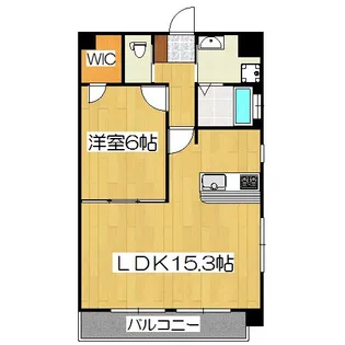ベラジオ京都鴨川【3階】の間取り