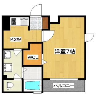 ベレオ大宮【1階】の間取り