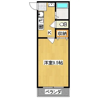 ナベル錦【2階】の間取り