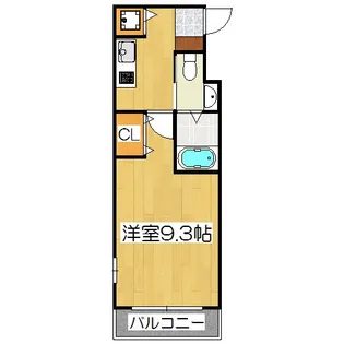 INFINITY【3階】の間取り