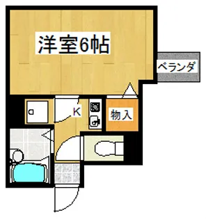 ZEST24【2階】の間取り