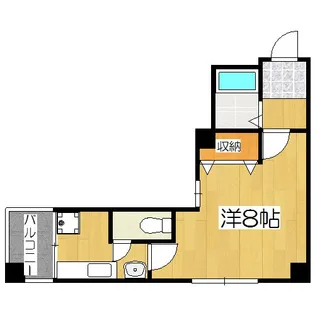 レーベンなぎの宮【9階】の間取り