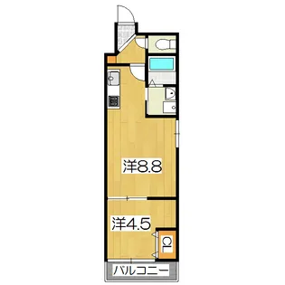 Plaisirs京都銀閣寺【2階】の間取り