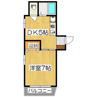 ラフィーネ四条堀川【9階】の間取り